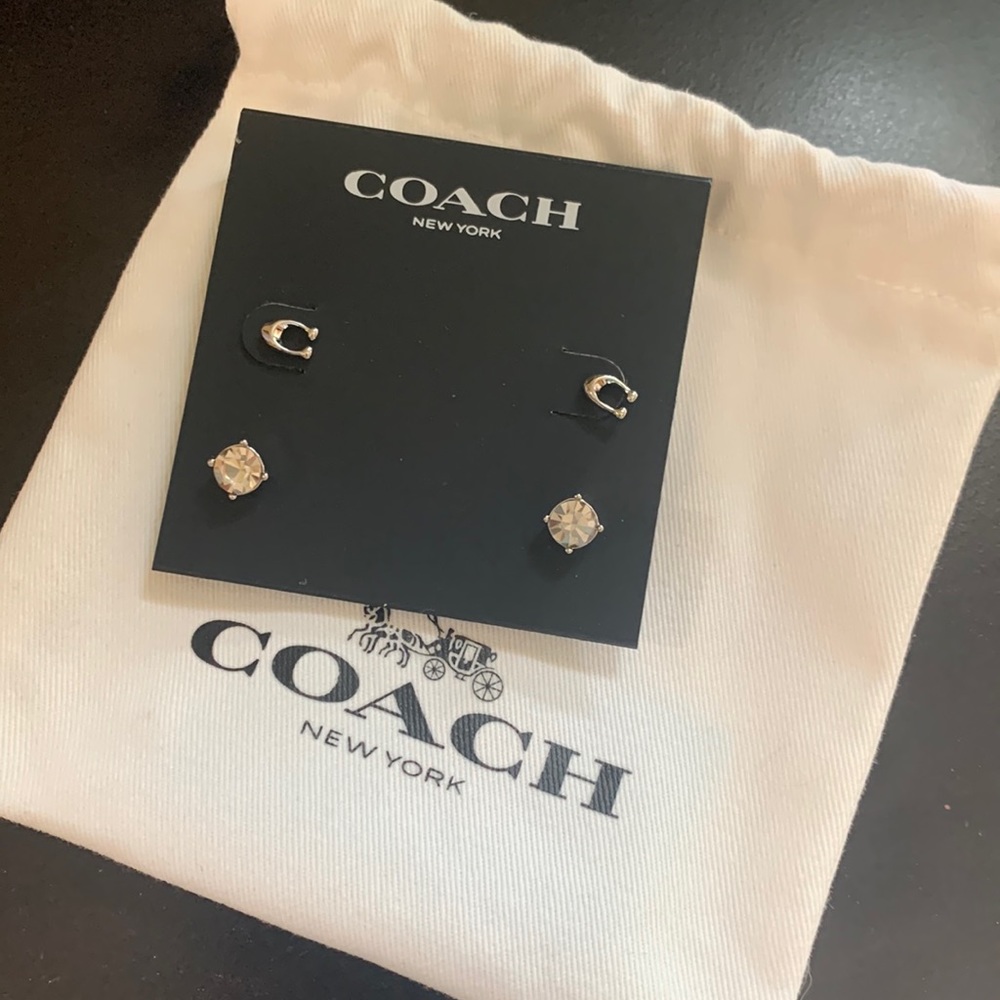 Brand new - Coach earrings